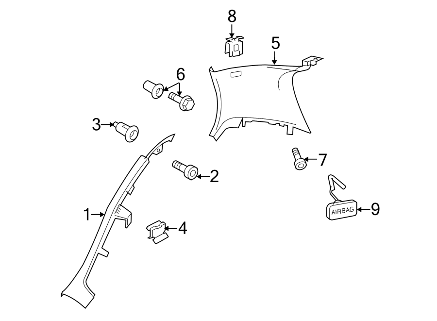 Lower Quarter Trim 1K4-867-766-A-82V