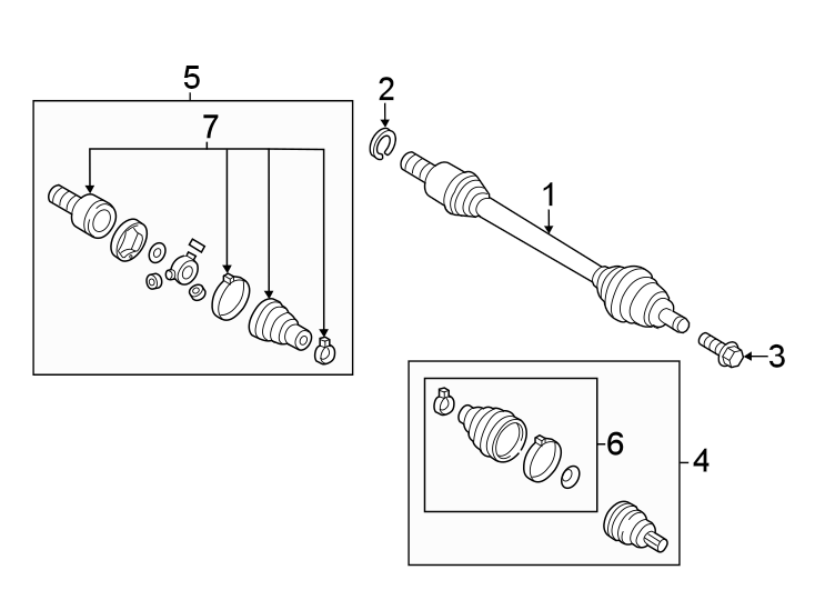 Inner Joint Assembly 5QM-498-103-D - View 5