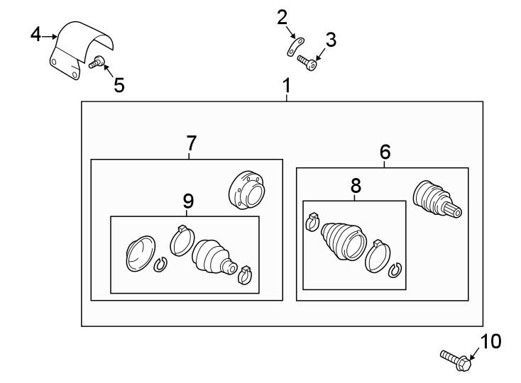 Outer Boot 5QM-498-203-E - View 2