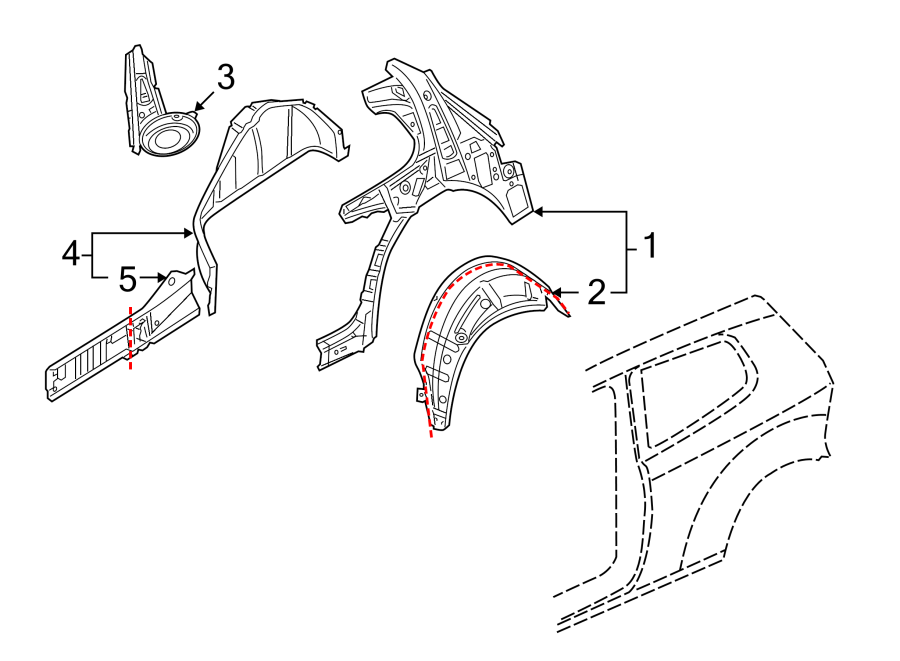 Inner Reinforced 5K6-809-262-A - View 2