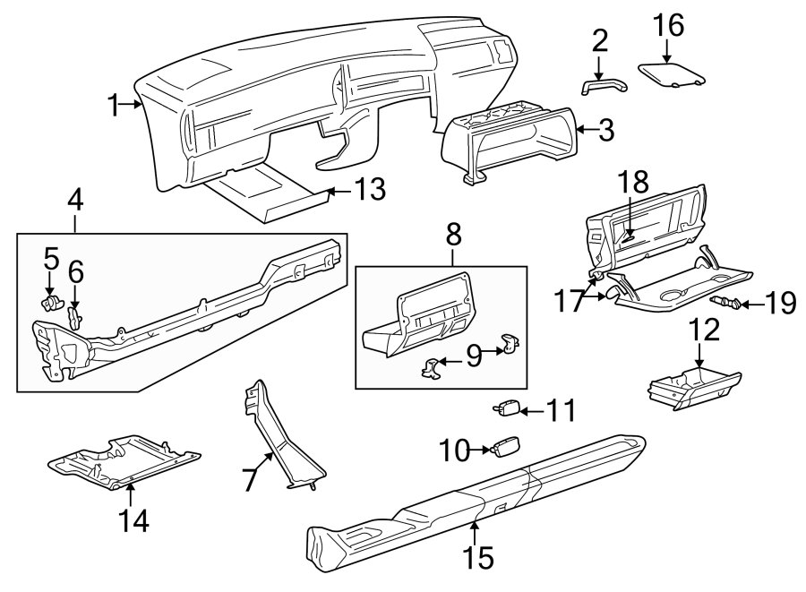 Dash Pad 1HM857003N08P - View 2