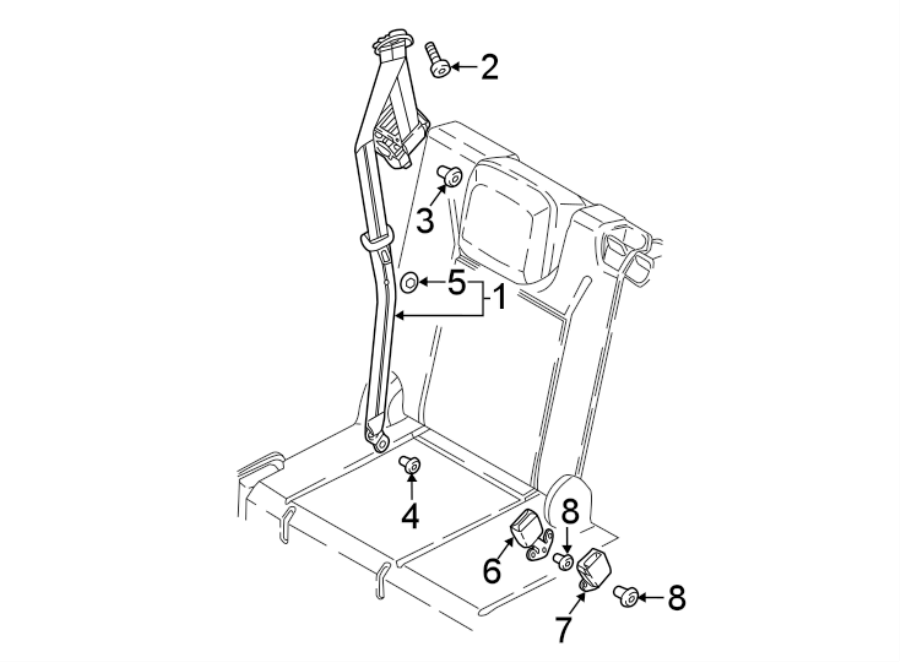 Buckle End 5NL-858-491-MNB - View 3