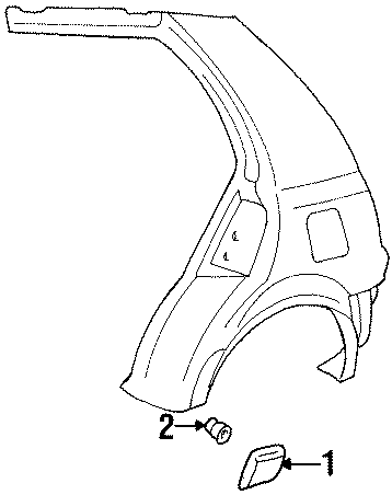 Body Side Molding 1H4-853-536-B41