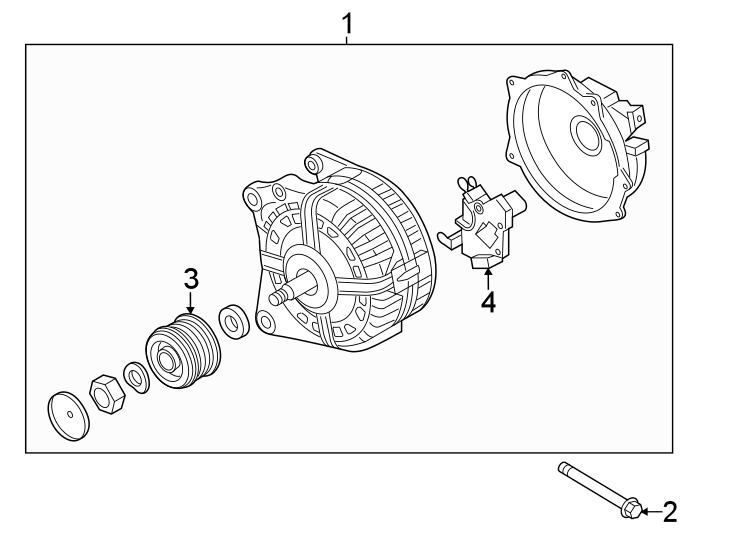 Alternator 04E-903-024-T - View 2