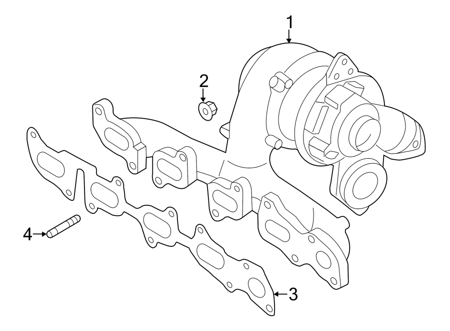 Exhaust Manifold 04L-253-020-P - View 5