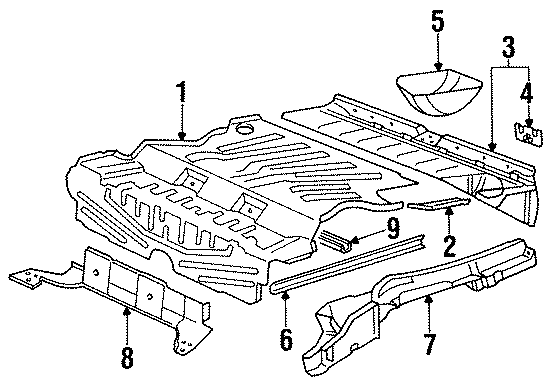 Fuel Tank Strap 3098035322