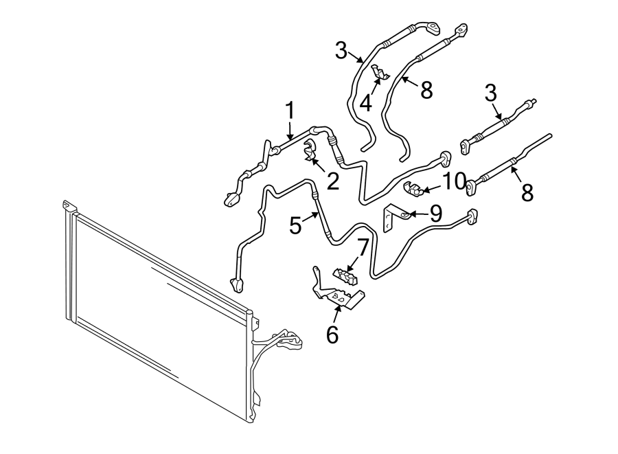 Suction Line Bracket 7L0-820-495-A - View 11