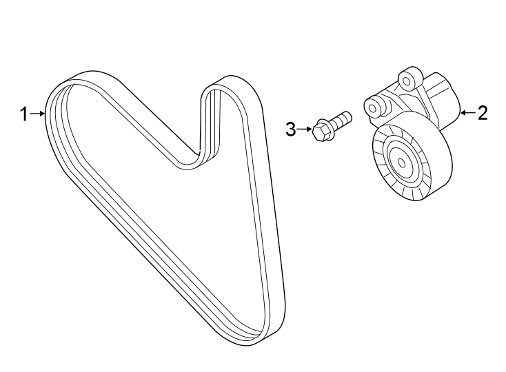 Belt Tensioner 04E-145-299-N - View 7