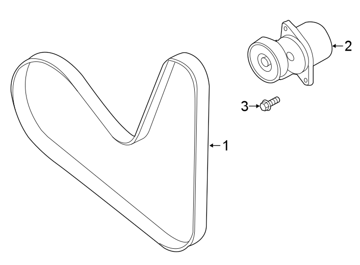 Belt Tensioner 04E-145-299-N - View 14