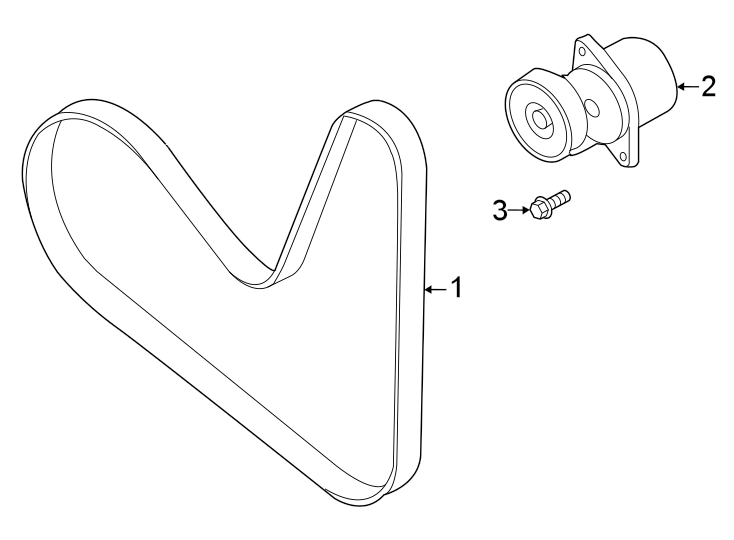 Belt Tensioner 04E-145-299-N - View 12