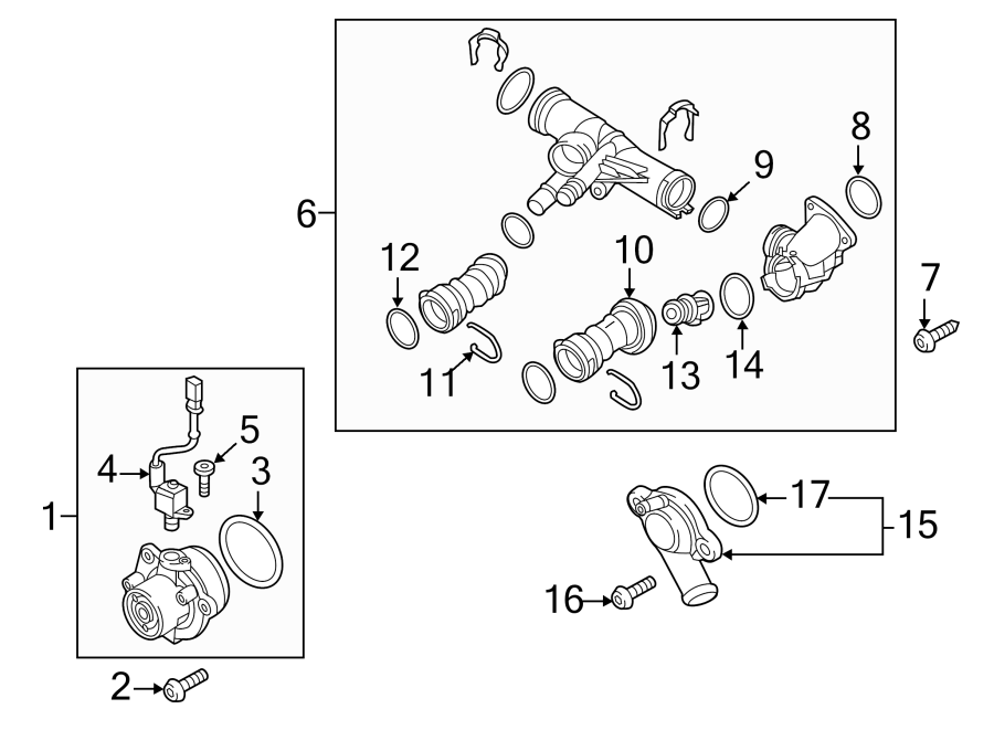 Engine Coolant Thermostat Gasket WHT-007-713