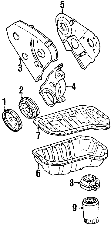 Inner Timing Cover 028-109-143-H
