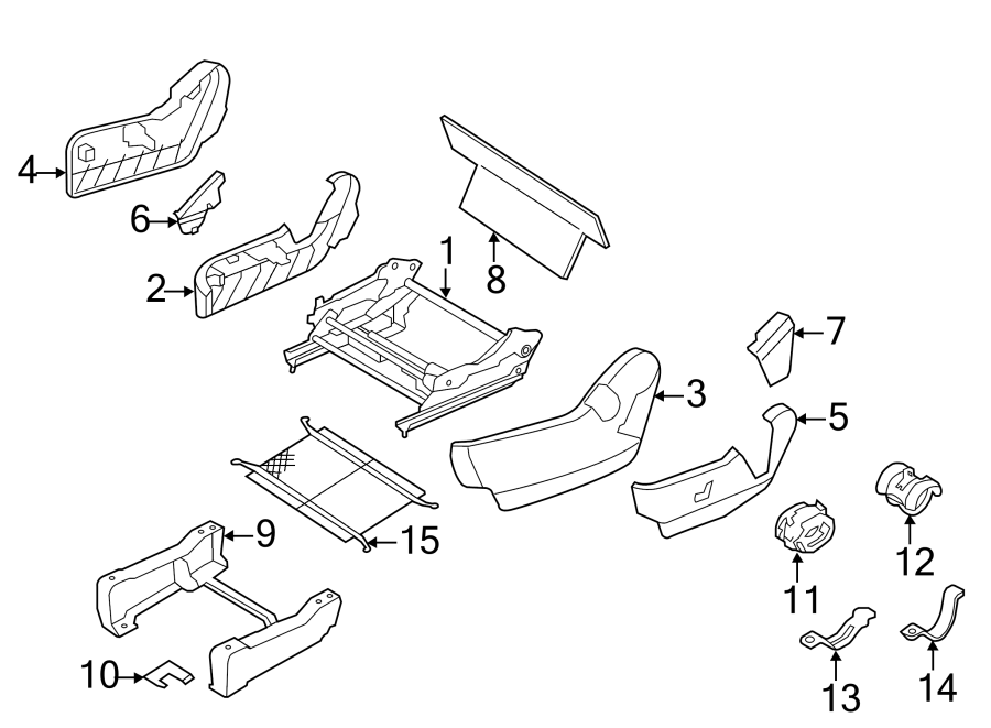 Sleeve Rear Bracket 7B0-881-630-A - View 2
