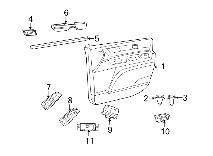 Armrest 7B0-867-166-HL5 - View 4