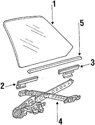 Belt Molding 155-853-346-A