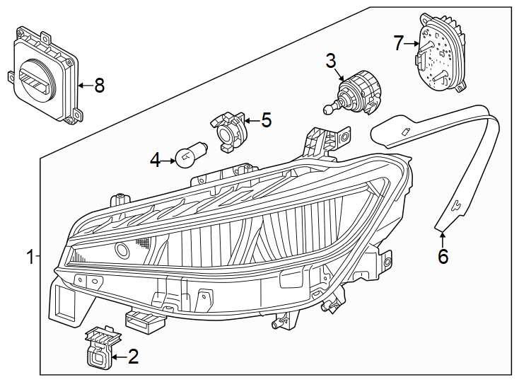 Headlamp Assembly 11K-941-006-A