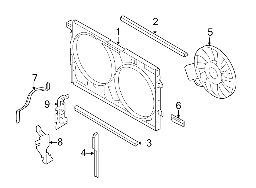 Air Baffle 3D0-121-283-D - View 2