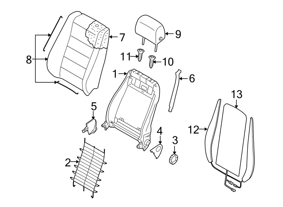 Seat Back Cover 7L6-881-806-T-NVN