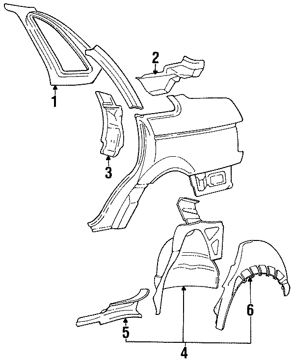 Outer Wheelhouse 357-803-424-B