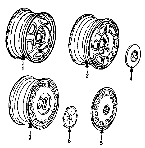 Wheel Cover 176-601-151