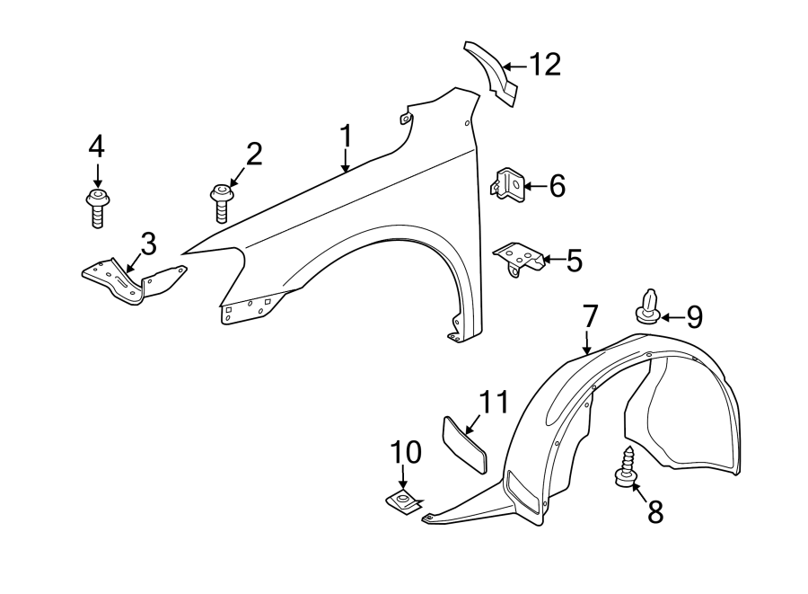 Front Bracket 561-821-136-B - View 4