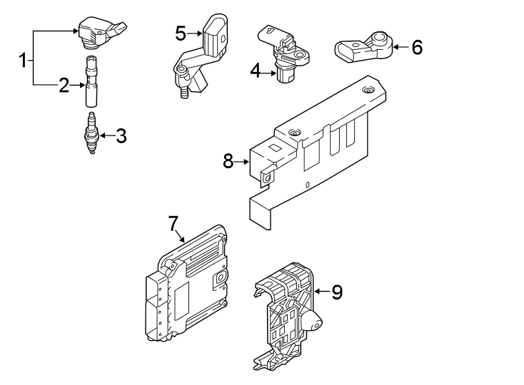 Engine Control Module (ECM) 04E-906-024-AD