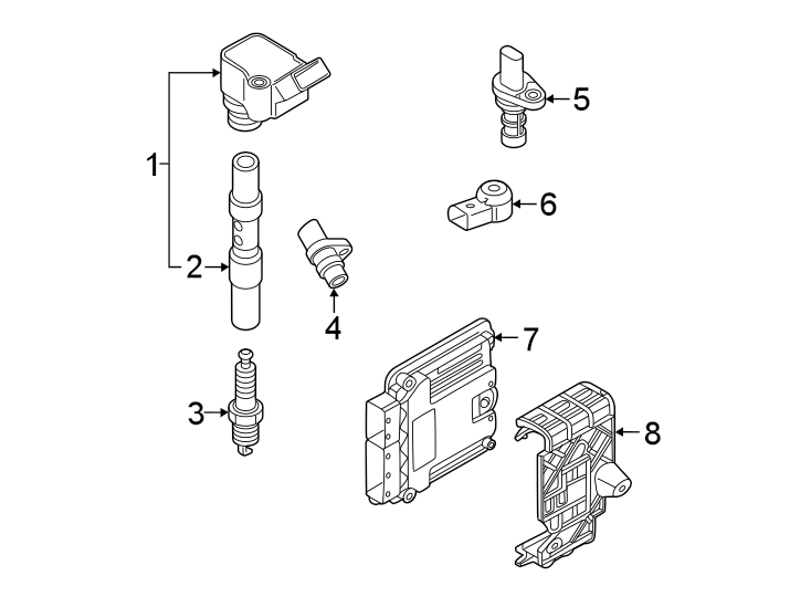 Spark Plug 05E-905-602-C - View 3