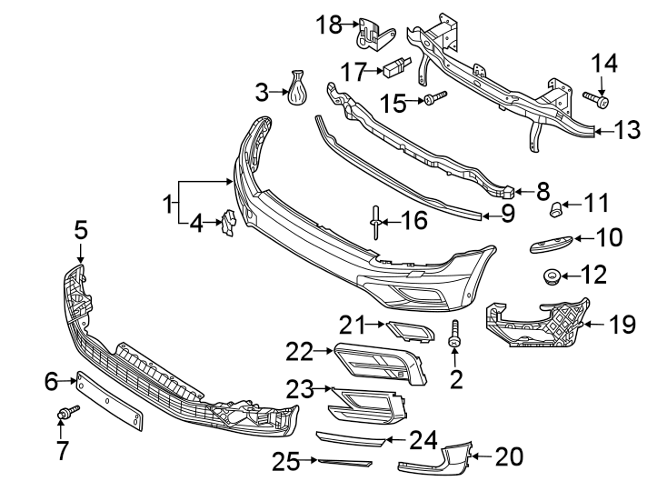 Side Retainer 5NN-807-050 - View 2