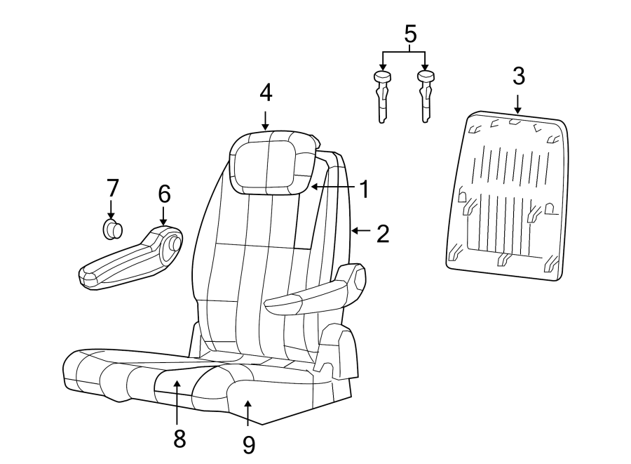 Seat Cushion Pad 7B0-883-375-B