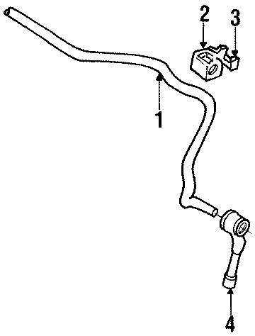 Stabilizer Bar 1H0-411-309-F