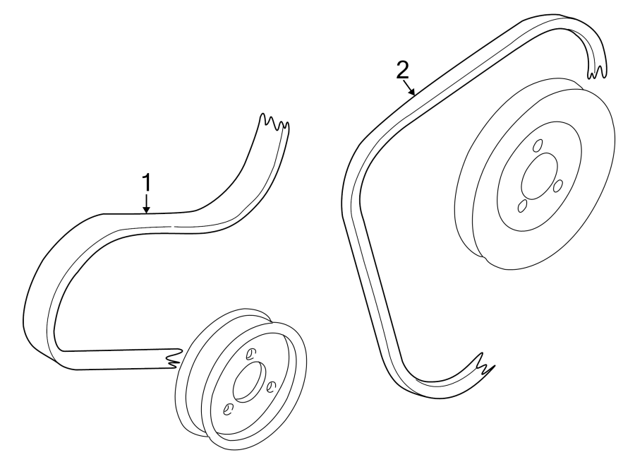 Serpentine Belt 074-145-933-N