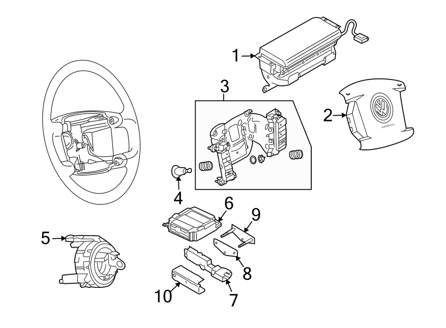 Control Module 3D0-909-601-L-001 - View 2
