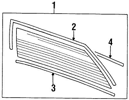 Weatherstrip Cover 1H5-845-525-A-B41