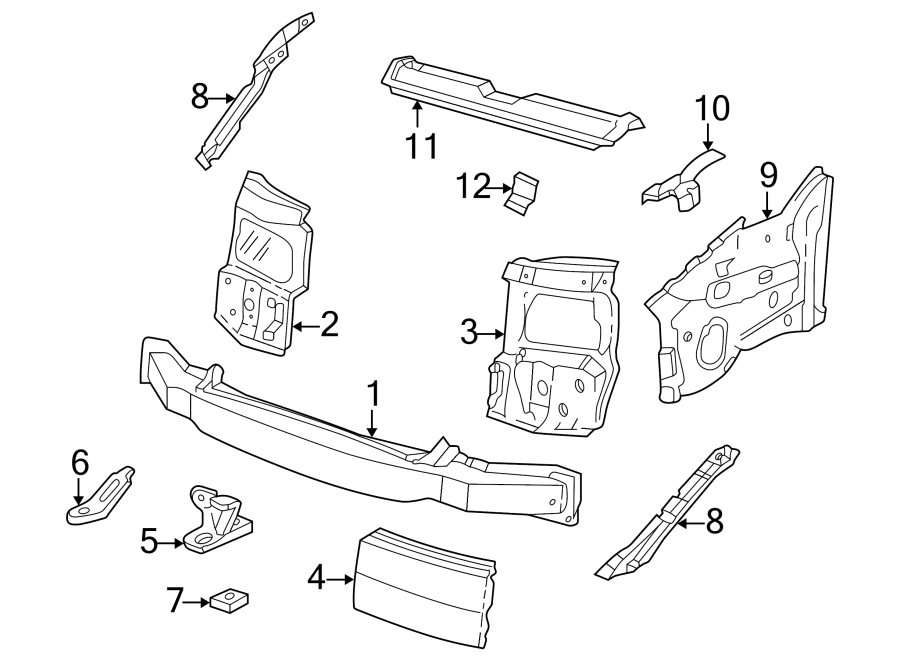 Mount Panel 7D0-805-071-A - View 4
