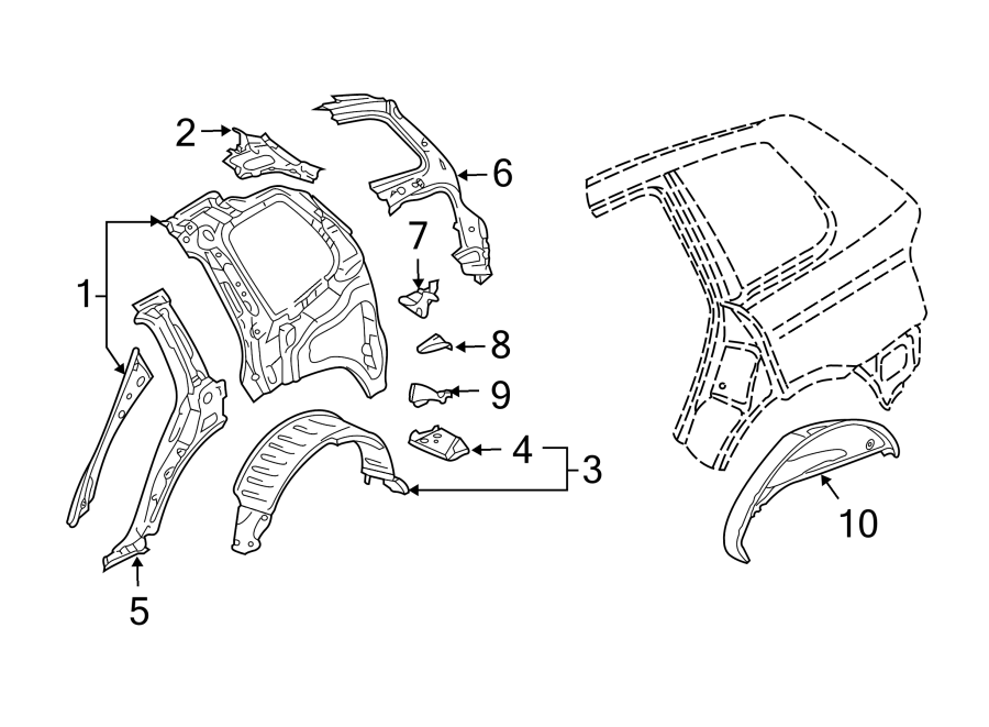 End Plate 7L6-810-308-B - View 2