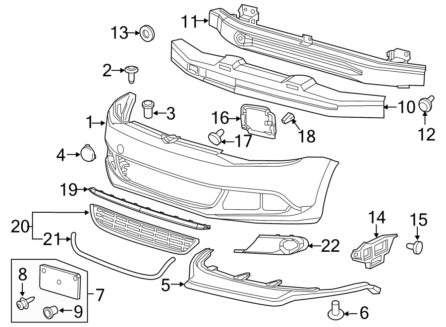 Outer Grille 5C6-853-665-C-9B9 - View 3