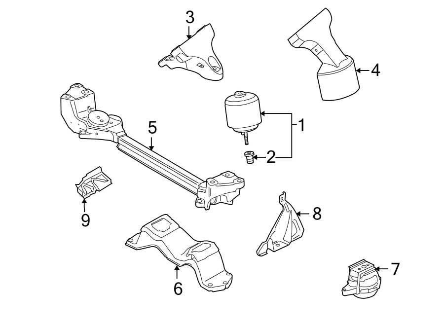 Mount Bracket 3D0-199-308-AP - View 2