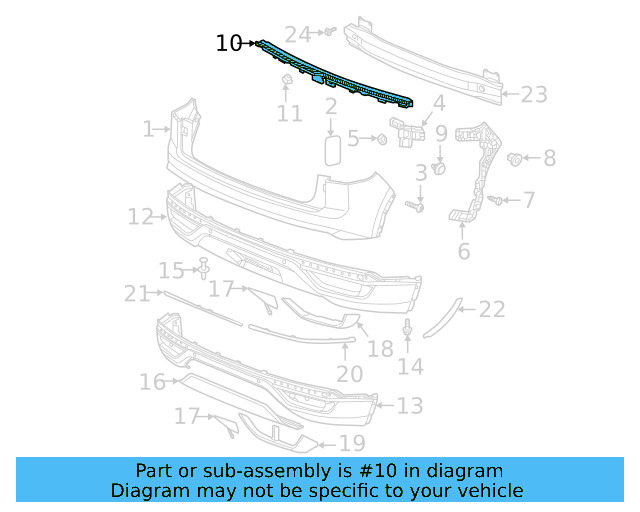 Center Support 3CM-807-863-A - View 4