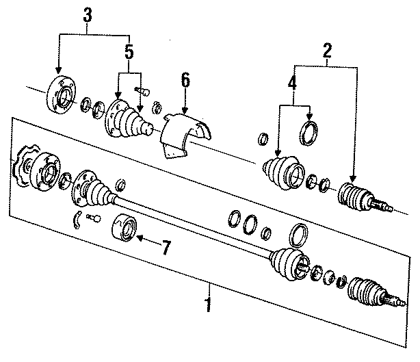 Inner Joint 191-498-104 - View 3