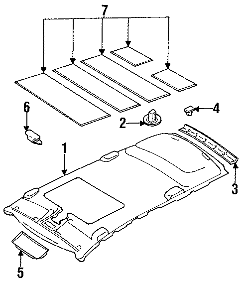 Rear Molding 1H6-867-617-Y01