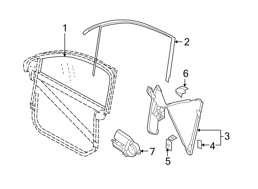 Window Motor 7L0-959-702-H-0LN