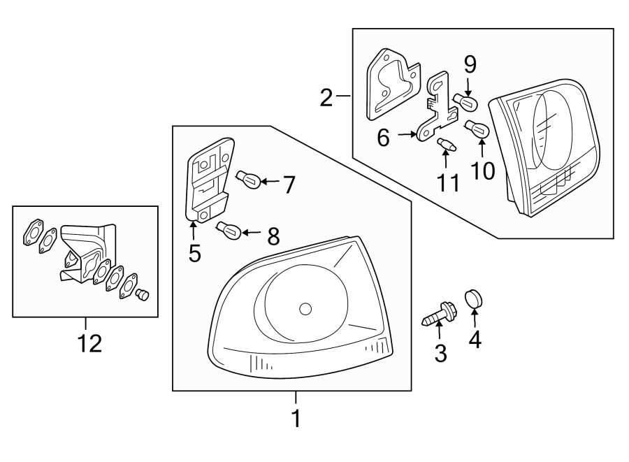 Tail Lamp Assembly 7L6-945-096-S - View 2