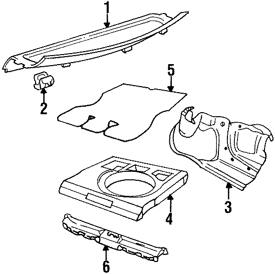 Trunk Trim 1HM-867-430-C-4AY