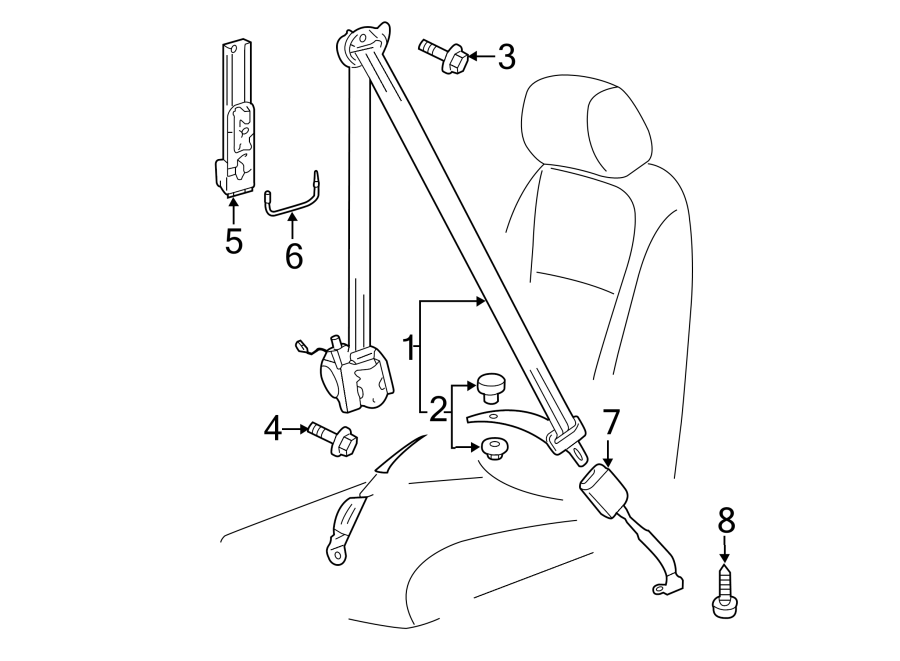 Height Adjuster 3C8-857-819-A - View 10