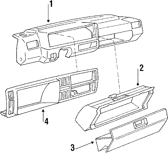 Instrument Panel 191-857-003-C-5BL