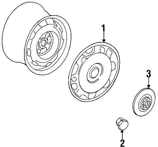 Center Cap 6NC601147AFED