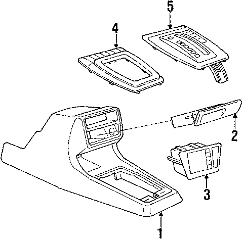 Console Assembly 1GM863241B01C