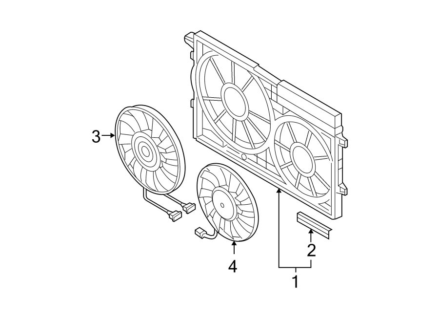 Fan Assembly 3C0-959-455-F - View 3