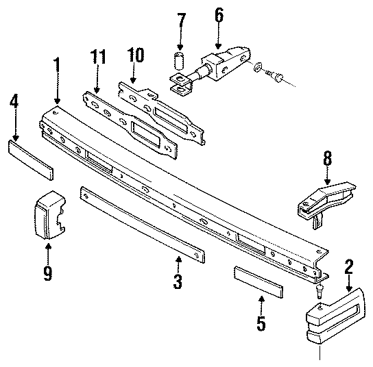 Bumper Guard 175-807-155-C - View 2