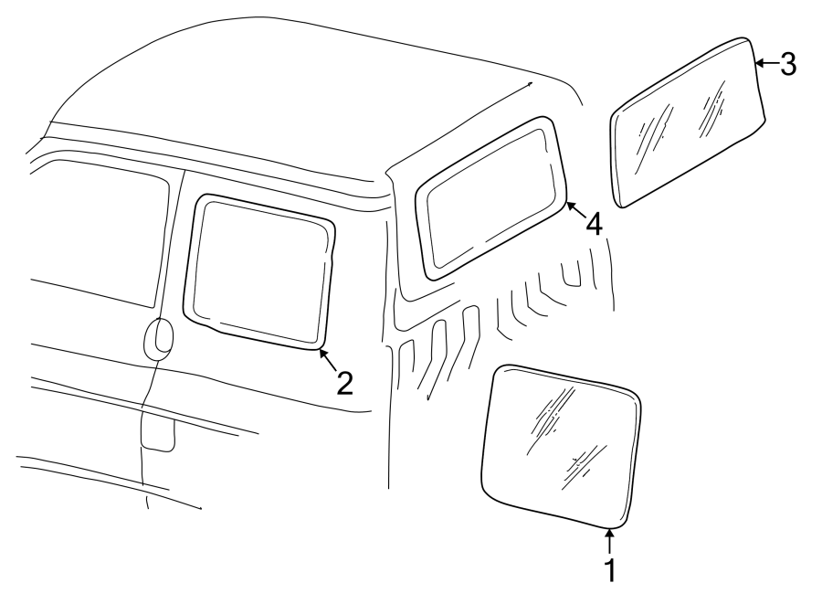 Glass Assembly 7D0847711F01C - View 6